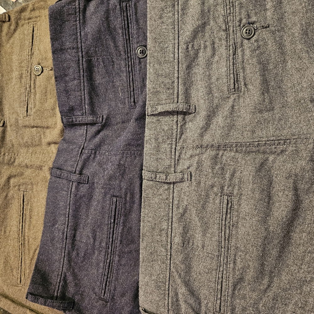 J Crew Men's 484 Slim Fit Pants - Olive, Gray, Navy. 33x34 - Picture 4 of 9